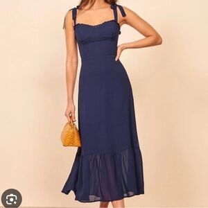 Nikita Reformation Dress Navy